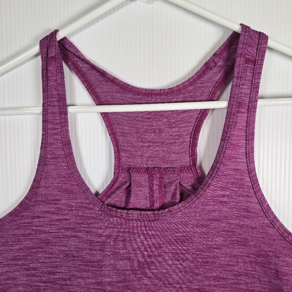 Lululemon Salute the Sun Tank Heathered Regal Plum Size ? Athleticwear Casual - Picture 4 of 12